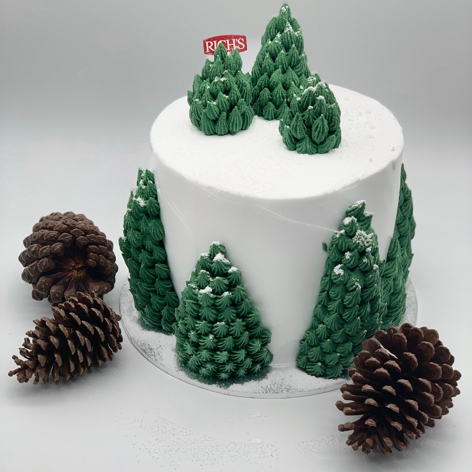 CHRISTMAS TREE CAKE 1