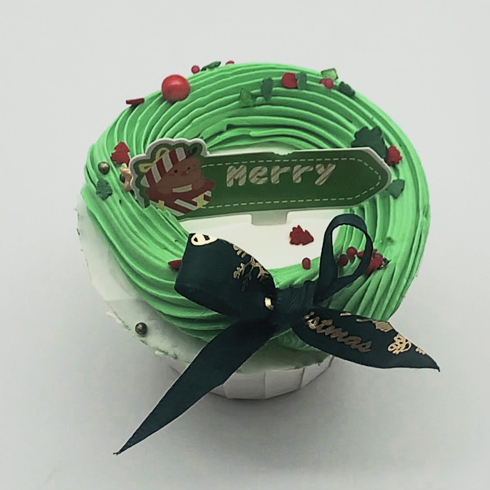 Wreath Cupcake