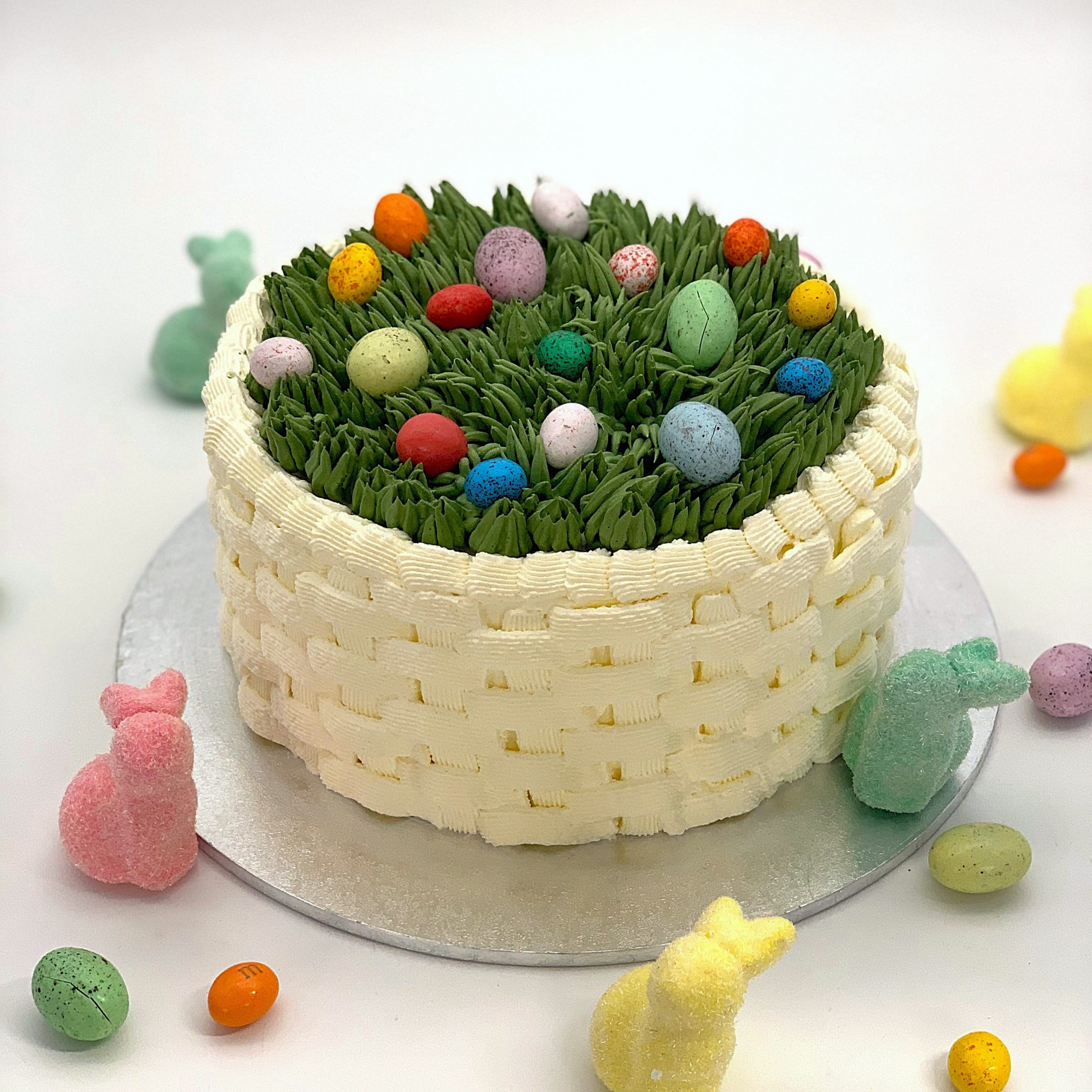 EASTER GARDEN BASKET CAKE with Rich’n Smooth™ Tropic