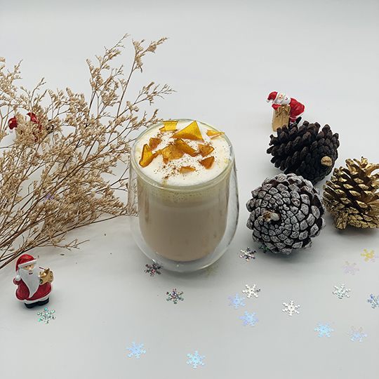 VANILLA GINGER BREAD LATTE with ICEHOT All-Purpose Creamer Concentrate